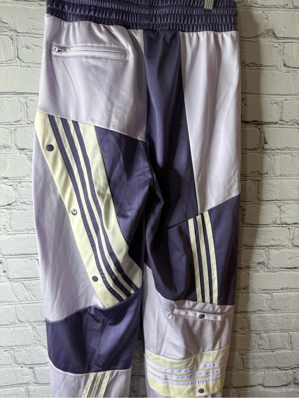 Women’s adidas originals track pants Danielle Cathari patchwork tech purple - Picture 10 of 15